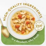 Purina Broths, Wet Cat Food, Chicken and Veggies, 1.4 oz Pouch, 16 Pack - Image 3