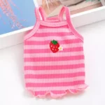 Fashion Dog Vest Suspender Dog Vest Chihuahua Bichon Breathable Thin Shirt Puppy Cat Casual Shirt Summer Pet Costume - Image 3