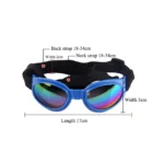 Fold Pet Dog Glasses Prevent UV Pet Glasses for Cats Dog Fashion Sunglasses Dog Goggles Photo Prop Pet Motorcycle Glasses - Image 6