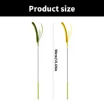 Kimpets Cat Dog Tail Grass Dog Sage Feather Long Pole Cat Teasing Stick Bite Resistant Self Soothing Tool Cat Toy Pet Supplies - Image 6