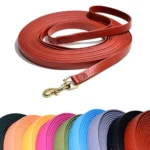 Waterproof PVC Dog Leash,3/6/9/15m Durable Training Lead,Easy Clean Walking Leash with Metal Hook for Small Medium Dogs,9 Colors - Image 2