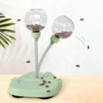 Wobbly Treat-Dispensing Cat Toy: Self-Play Rocking Puzzle Feeder for Boredom Relief & Mental Stimulation - Image 3