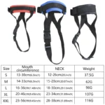 Adjustable Dog Muzzle Prevent Biting and Barking Safety Breathable Pet Muzzle Anti-Bite & Bark Control With Secure Fit Design - Image 4