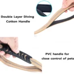 Reflective Shock Absorbing Dog Leashes with Car Seatbelt for Large Dogs Heavy Duty Tactical Bungee Dog Leash No Pull Dog Leash - Image 2