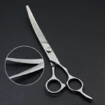 Pet Grooming Scissors Dog Hair Tool Set Professional Trimming Scissors Bent Scissors Haircutting Pet Clippers - Image 3