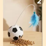 Cat toys soccer balls spilled food bumbler self entertaining funny cat stick bumbler cat toys pet toys - Image 6