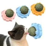 Natural Catnip Balls Lickable Cat Grass Snack Kitten Scratchers Toy Treats Chewing Fresh Breath For Small Medium Pet Cat