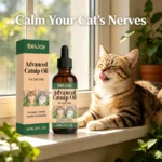 Catnip Oil Drop Relieve Stress Anxiety Promote Relaxation & Mood Balance Reduce Destructive Behaviors Natural Calming Supplement - Image 3