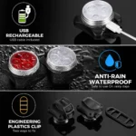Pet Dog Led Light Lamp Tag Led Dog Collar Light Pendant Glow Night Safety Led Dogs Flashlight For Collar Harness Leash - Image 5