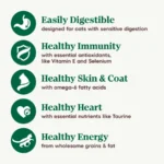 Wholesome Essentials Dry Cat Food, Sensitive Stomach Cat Food, Chicken, Rice and Peas, 3 lbs. - Image 3