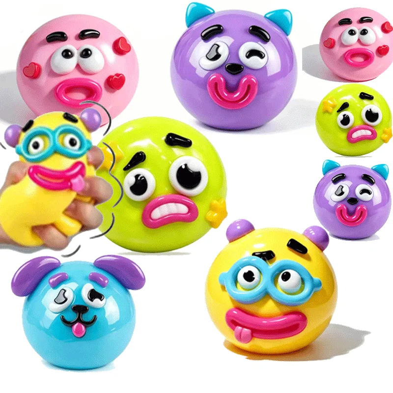 kf-S5e3831dae630418ca5dfd874dcbe6d64R 2026 NEW Smushers Squishy, Curiosities Dog Face Swap Squishy Toy, Soft Moldable Cute Slow Rise Squeeze Toy Adult Fun gifts toy - Image 1