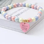 Heart Pendant Pet Pearl Collar Colorful Beads Dog Necklace Cat Collar Puppy Accessories Dog Chain Chihuahua Pet Wedding Jewelry