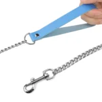Leather Dog Leash Metal Alloy Pet Dog Leash Leash with 360° Rotatable Hook and Loop Can Be Twisted To Prevent Loss of Dog Leash - Image 5
