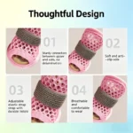 Summer Dog Shoes Non-slip Waterproof Pet Sandals Soft Soles Won't Fall Off Wear-resistant Corgi Small Dog Open-toe Foot Covers - Image 5
