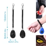Dog Training Clicker Pet Cat Dog Click Trainer Use for Cat Puppy Birds Horses Aid Adjustable Wrist Strap Sound Key Chain - Image 2