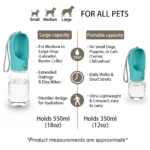 Outdoor Portable Pet Water Bottle Leakproof Large Capacity Dog Travel Drinking Water Feeder for Puppy Cats Pets Pug Accessories - Image 5