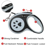 3m 5m Nylon Pet Dog Leash Automatic Retractable Extending Rope Puppy Walking Running Traction Roulette For Small Big Dogs Cats - Image 2