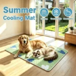 KEMORELA Ice Cool Upgrade Extra Large Cooling Dog Mat Cooling And Breathable Small Big Dogs Pad Breathable Pet Cold Bed - Image 2