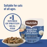 Grain Free Wet Cat Food Ocean Fish and Chicken Catch-iatore Whole Health Blend with Real Flaked Ocean Fish and Shredded Chicken - Image 6