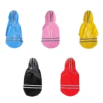 Dog Clothes Hooded Raincoats Reflective Strip Dogs Rain Coat Waterproof Jackets Outdoor Breathable Clothes For Puppies Raincoat - Image 2