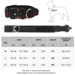Durable Metal Buckle Pet Collars for Medium Large Dogs Solid Nylon Big Dog Collar with Handle Greyhound Mascotas Accessories - Image 2