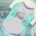 Summer Cooling Dog Vest Ice Silk Breathable Pet Clothes With D-ring Sun Protection Puppy Shirt For Small Medium Large Dogs Cats - Image 4
