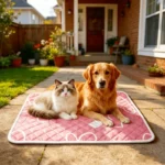 Summer New Pet Cooling Mat Cool Dog Cat Pet Mat Suitable Small Extra Large Dogs Effectively Absorbs Sweat Without Feeling Hot - Image 5