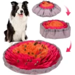 Washable Felt Pet Sniffing Pad Foldable Dog Slow Feeding Mat Toy Dog Training Snuff Mat - Image 2