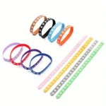 12pcs Pet Classification Collar Puppy Kitten Identification Footprint Collar Newborn Puppy Cat Birth Milk Dog Necklace Pet - Image 5