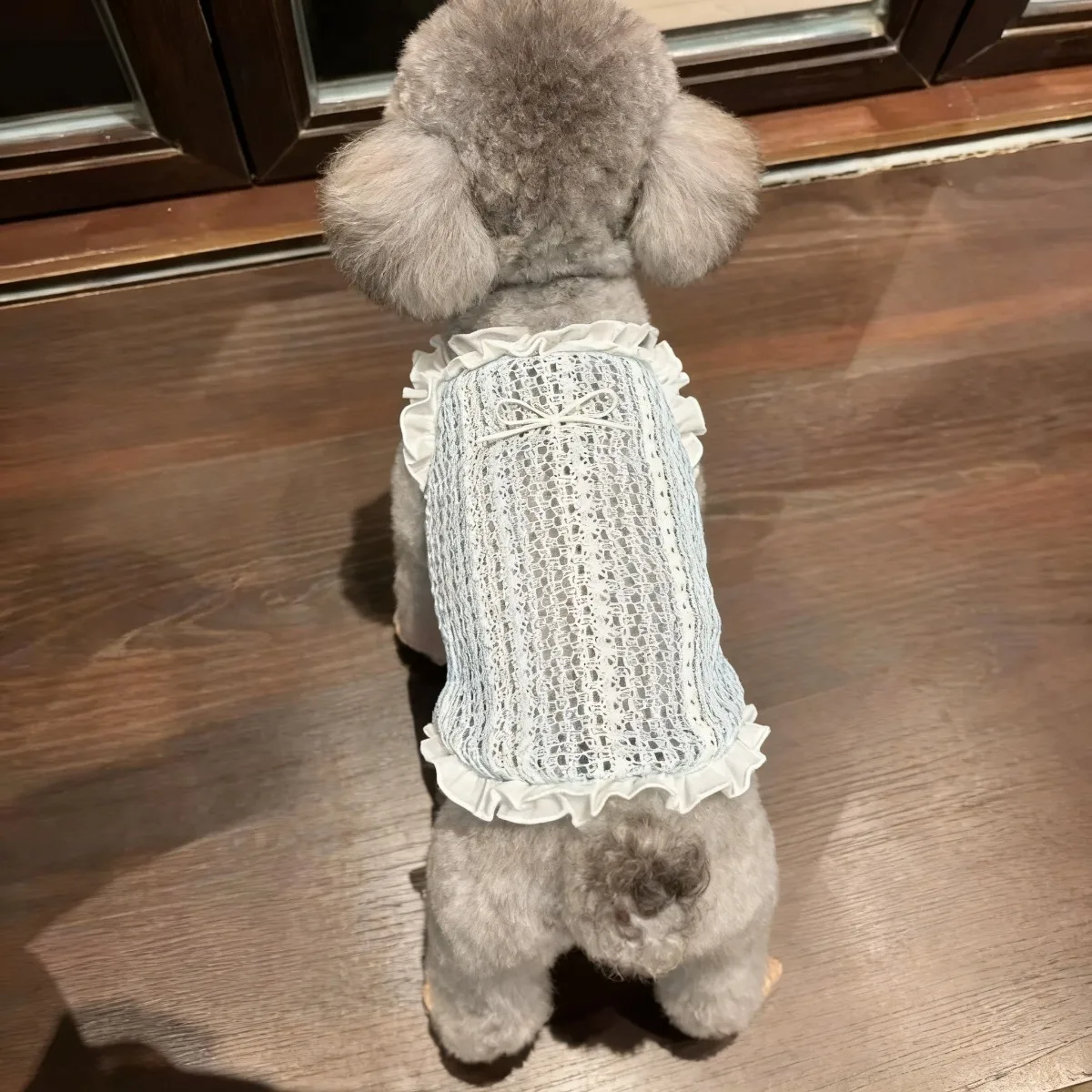 kf-S63400b650050453bba257ef24285d5b6R 1PC Summer Pet Vest, Small Pet Clothing, Teddy Bear, Pomeranian Dog, Fairy Dress, Pet Cat, Dog - Image 1
