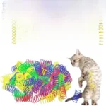 4/200Pcs Interactive Colorful Gauge Kitten Coil Spiral Springs Cat Toys for Kittens And Cats Pet Products - Image 6
