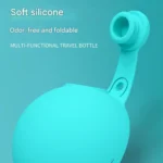 Dog Water Bottle with Removable Silicone Bowl,285ml Stainless Steel Construction, Leak-Proof for Outdoor Activities Like Walking - Image 3