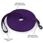 1.5M/2M/5M/3M/15M Medium small Long Dog Leash Latex Silk Easy and Convenient Training Big Dual color dog leash 10 meters - Image 5