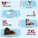 2025 Upgraded Ice-Cool Summer Pet Cooling Mat and Bed Sweat-Absorbent Fabric Available in 4 Sizes for Small Medium and Large Pet - Image 6