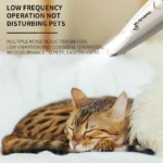 Pet Dog Electric Groomer Trimmer with LED Light Waterproof Pet Foot Hair Trimmer Low Noise Cat Dog Face Foot Ear Hip Paw Shaver - Image 6