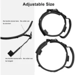 Tactical Dog Collar Adjustable Military Nylon Dog Collar with Control Handle Heavy Duty Metal Buckle for Medium Large Dogs - Image 8