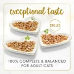 Purina Grilled Wet Cat Food Poultry and Beef Collection Wet Cat Food Variety Pack - Pack of 24 3 oz. Cans - Image 4