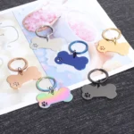Custom Text Dog Tags Personalized Name Dog Cat ID Tag Bone Shaped Pendant Laser Engraving Address Number Customized Pets ID Tag - Image 4
