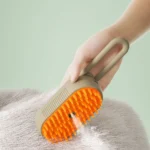 Dog Cat Steamy Brush Spray Massage 3 In1 Rechargeable Electric New Steam Brush Pet Removal Tangled And Loosse Combs Cleaner - Image 2