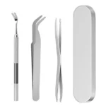 1Set Tick Removal Tool Professional Tick Removal Tweezers Used for Removing Tool Professional Tick Tweezers Dog Dog Accessories