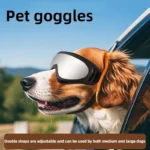 Pet Adjustable Dog Goggles Sunglasses Anti-UV Sun Glasses Eye Wear Protection Black Widely Used Dog Sunglasses Pet Dog Supplies - Image 3