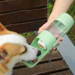 Portable Dog Cat Water Bottle with Storage Food and Water Container for Puppy Pets dogs Feeder Bowl Outdoor Travel Pet supplies - Image 3