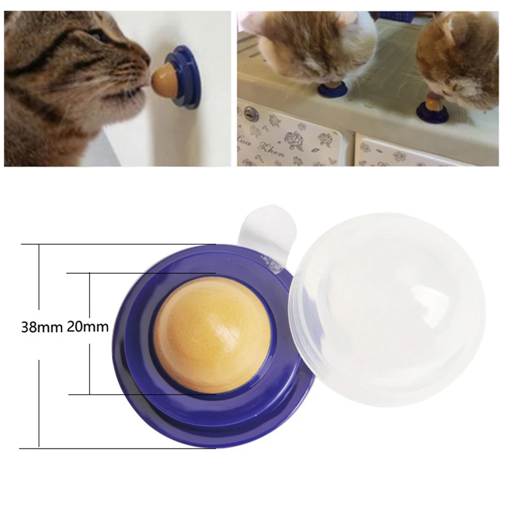 kf-S67d8cd1e0bfe439fa2d2df8ec8f8e220q Healthy Cat Snacks Licking Solid Nutrition Energy Ball Long Strong Transparent Cover Convenient Portable Pet Cat Products - Image 1