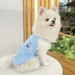 Spring and Summer Small Dog Clothes, Dog Straps, Thin, Breathable, Small and Medium-sized Dog Two Legged Pet Cat Clothes - Image 5