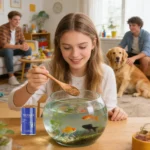 Fish Food Aquarium Feed Small Betta Fish Food for Breeders Hobbyists Freshwater Anglers Home Office Stores Shops Restaurant - Image 3