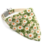 Adjustable Little Daisy Dog Neck Scarf Puppy Breakaway Pet Cat Dog Kitten Collar Bandana Kitten Accessories for Small Dogs - Image 5