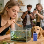 Fish Food Aquarium Feed Small Betta Fish Food for Breeders Hobbyists Freshwater Anglers Home Office Stores Shops Restaurant - Image 4