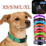 Pet Dog Collar Nylon Reflective Neck Collar for Small Medium Large Dog Pet Leash Collars for Dog Supplies Pet Accessories