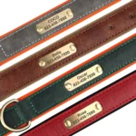 Personalized Leash Custom Dog Collar PU Leather Pet Dog Tag Collars Free Engraved Nameplate For Small Medium Large Dogs Pitbull - Image 6