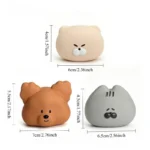Dog Chew Toy Pet Squeaky Ball Toy Teeth Care Cartoon Rubber Latex Interactive Trainning Puppy Pet Dog Supplies - Image 9